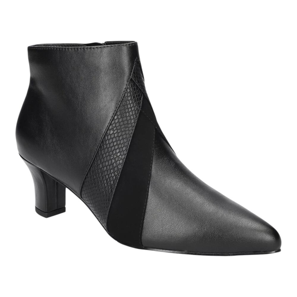 Easy Street Women's Falcon Dress Ankle Booties Black Size 10 M